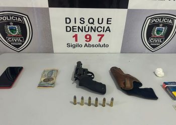 Preso no Sertão da PB chefe de facção procurado por tráfico de drogas