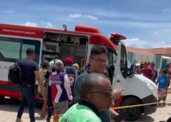 Mulher é assassinada a tiros em frente a igreja, no Sertão do Estado