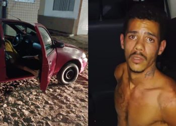 Assaltante é preso após roubar carro na Avenida Epitácio Pessoa