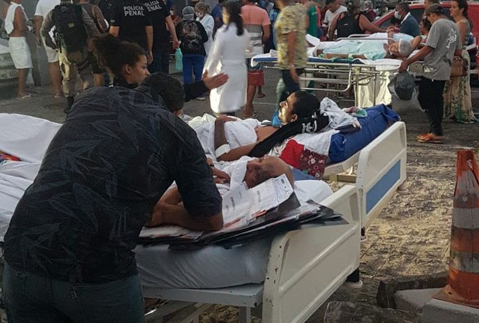 Incêndio atinge setor do hospital Trauminha de Mangabeira, em João Pessoa