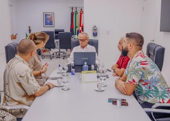 Cícero Lucena se reúne com representantes da Cidade da Imagem e projeta Festival Internacional de Cinema em maio