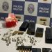 Policia apreende grande quantidade de drogas em Alhandra