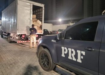 Polícia Federal apreende carga de cigarros contrabandeados na Paraíba