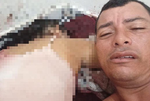 Homem mata companheira com golpes de facão, em Itapororoca, e tira foto ao lado de cadáver