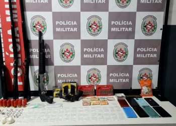 Polícia prende dois suspeitos e apreende armas de fogo durante ações preventivas na Paraíba