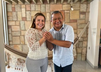 Tacyana Leitão e Nilvan Ferreira discutem projetos comuns para Bayeux e Santa Rita