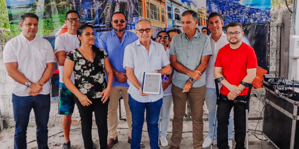 Cícero Lucena autoriza obras de pavimentação em 11 ruas na Barra de Gramame e destaca avanço da infraestrutura na região