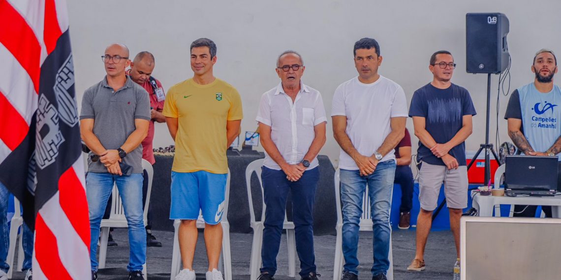 Cícero Lucena destaca importância do esporte para a qualidade de vida e inclusão, numa manhã de competições promovidas pela Prefeitura