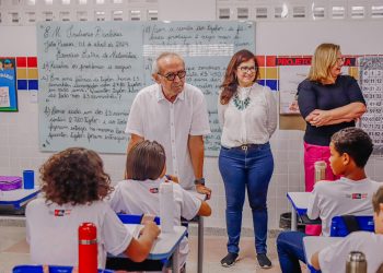 Cícero Lucena entrega Escola Frutuoso Barbosa, a 35ª reconstruída pela Prefeitura, e destaca cuidado com crianças especiais