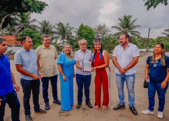 Prefeito autoriza início de obras da Praça do Cuiá, que será a 2ª no bairro construída pela atual gestão