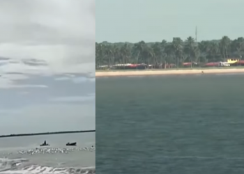 Buscas por jovem desaparecido no litoral de Cabedelo continuam