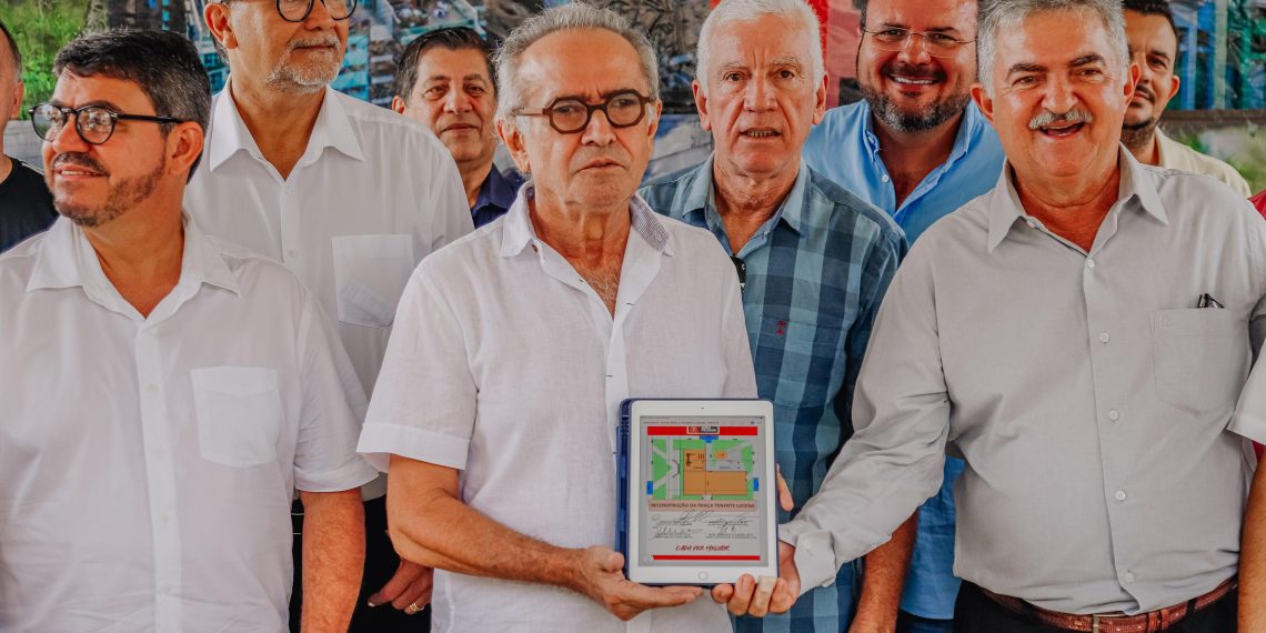 Prefeito autoriza obras para reconstrução de praça no Castelo Branco e projeta bairro 100% pavimentado