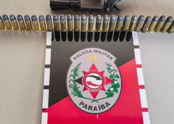 DISPARO EM VIA PÚBLICA: Indivíduo é preso por porte ilegal de arma de fogo