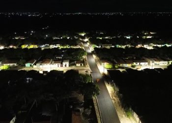 Prefeitura de Pedras Fogo pavimenta todas as ruas da comunidade rural Campo Verde