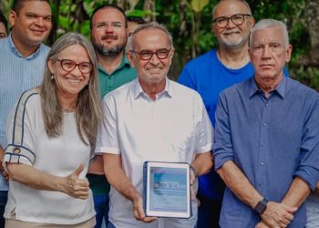 Cícero Lucena autoriza construção do CMEI Gramame, o 16° que a gestão municipal está erguendo do zero