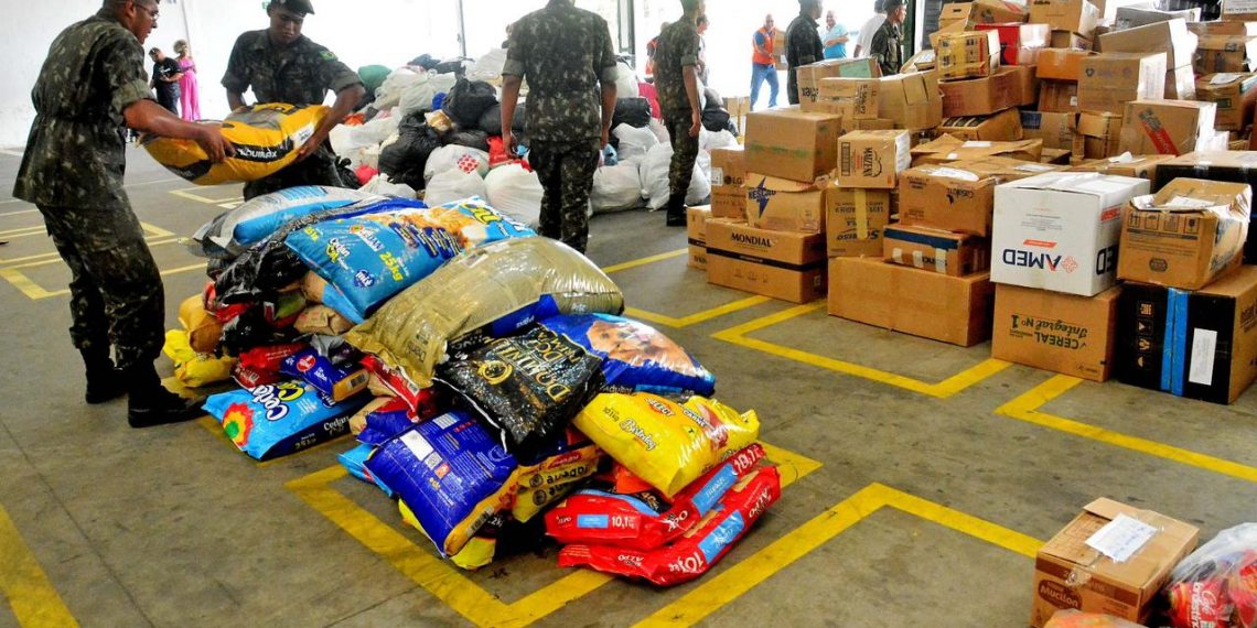 Campanha SOS Rio Grande do Sul realizada pela Prefeitura de João Pessoa arrecada 130 toneladas de donativos