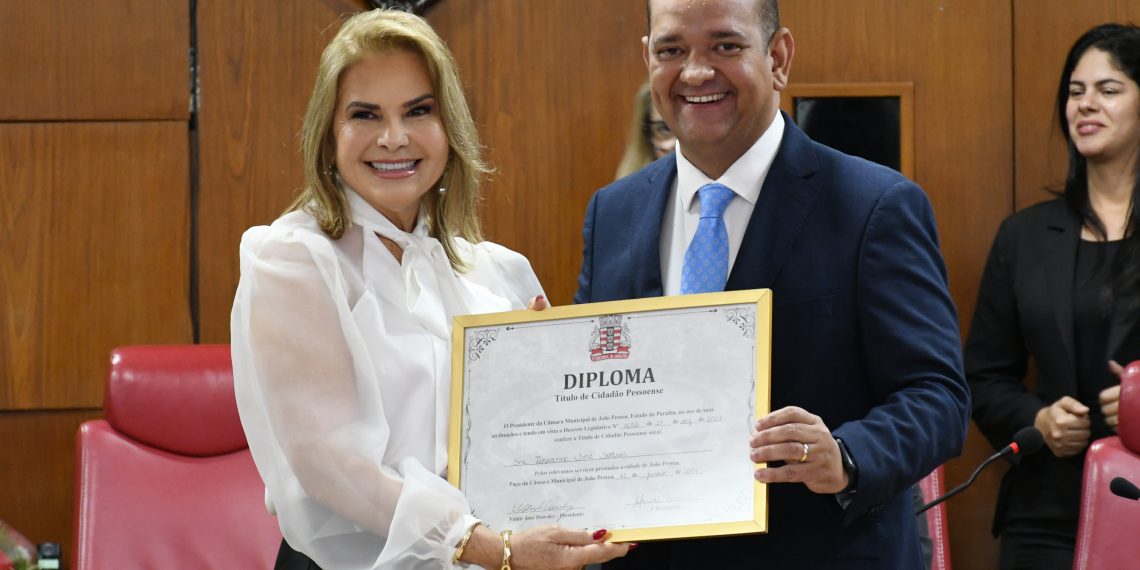 CMJP entrega Título de Cidadã Pessoense à empresária Roseanne Dore
