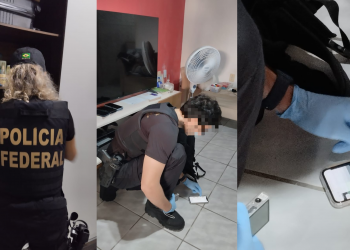 Operação da PF prende estudante durante investigação contra abuso sexual infantojuvenil, em Santa Rita