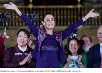Claudia Sheinbaum se torna primeira mulher presidente do México