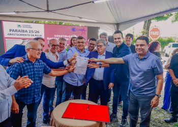 Prefeito celebra autorização para obras de segurança hídrica na Região Metropolitana de João Pessoa