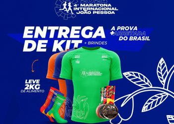Corrida de rua: Entrega dos kits da Maratona Internacional de João Pessoa começa nesta quinta-feira