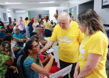 Prefeito em exercício destaca avanços na Educação e Saúde da Capital durante visitas neste sábado