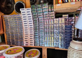 Polícia apreende mais de 1.500 carteiras de cigarros contrabandeados na Paraíba