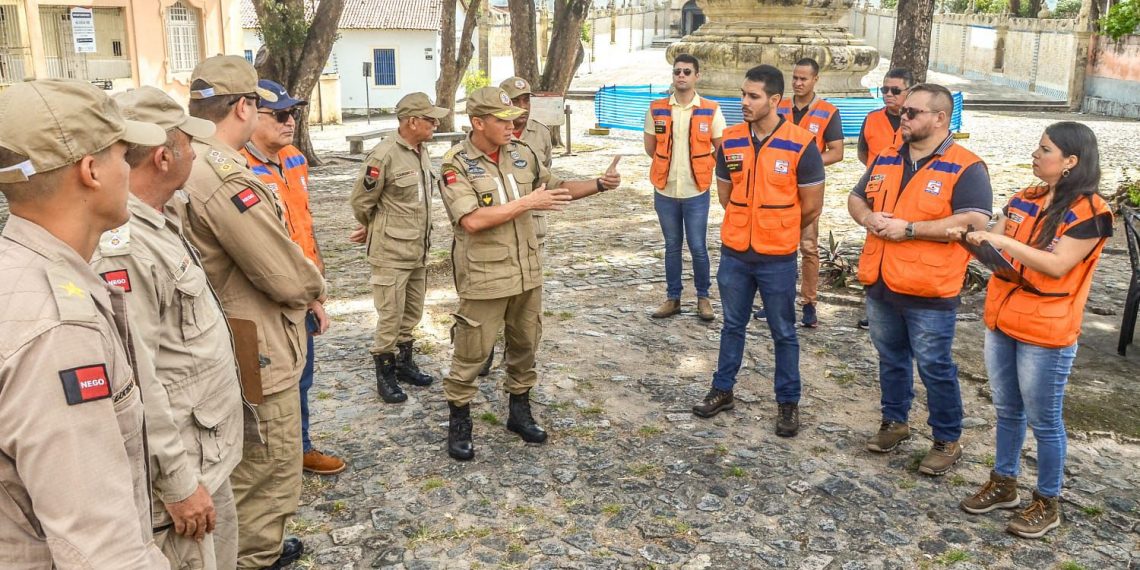 Defesa Civil participa de mapeamento dos imóveis do Centro Histórico de João Pessoa