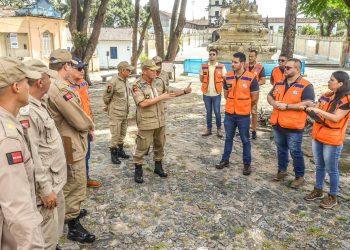 Defesa Civil participa de mapeamento dos imóveis do Centro Histórico de João Pessoa