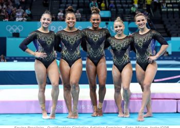Equipe feminina de ginástica artística garante vagas em sete finais nos Jogos Olímpicos