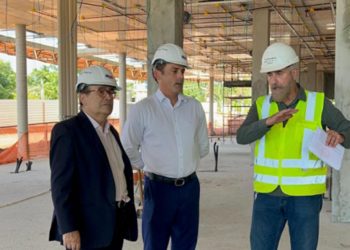 Harrison inspeciona nova sede da OAB e destaca que 73% da obra já foi executada