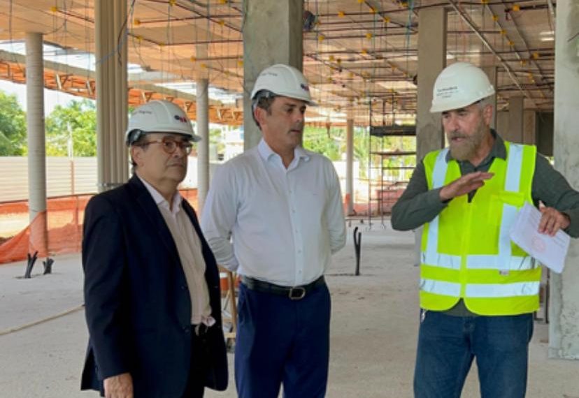 Harrison inspeciona nova sede da OAB e destaca que 73% da obra já foi executada