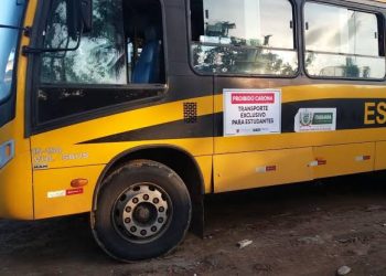 FATALIDADE: Criança de 11 anos morre atropelada após porta de ônibus escolar abrir, em Itabaiana