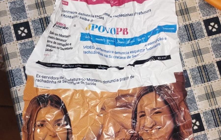 Ana Paula e Lorena acusam oposição de espalhar panfletos com calúnias em Monteiro
