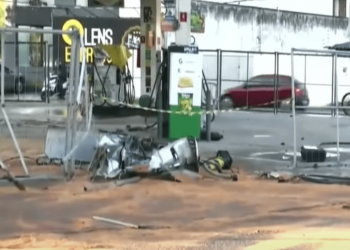 Criminosos explodem posto de combustíveis durante a madrugada em João Pessoa