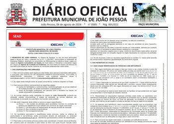 ACS e ACE: Prefeitura de João Pessoa lança concurso com 432 vagas para a Secretaria de Saúde