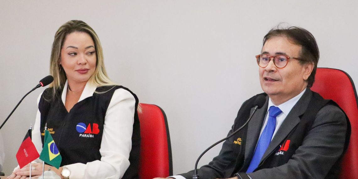 Advogada Janny Milanês declara apoio a Harrison Targino na disputa pela reeleição na OAB-PB