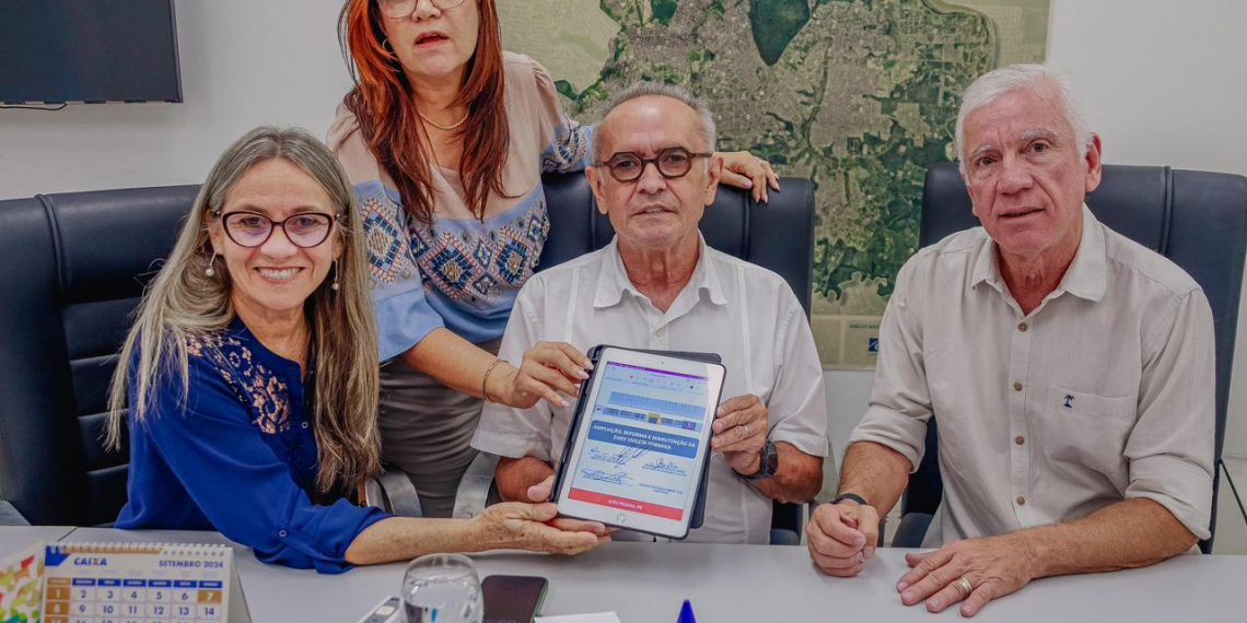 Cícero Lucena autoriza reconstrução da Escola Violeta Formiga