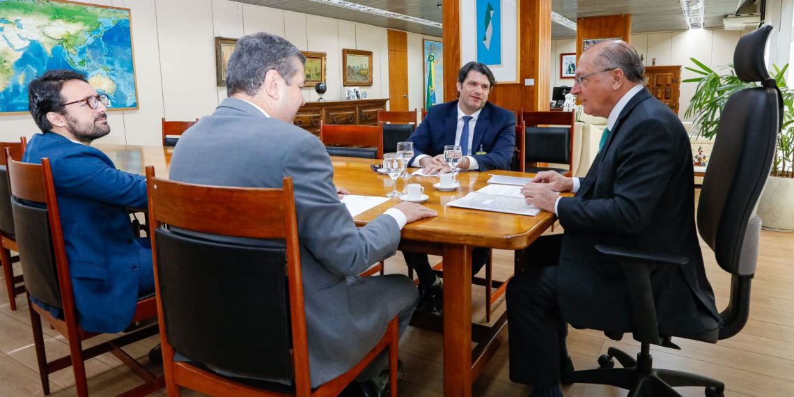 Em audiência com Leo, vice-presidente Alckmin destaca crescimento de João Pessoa na gestão de Cícero