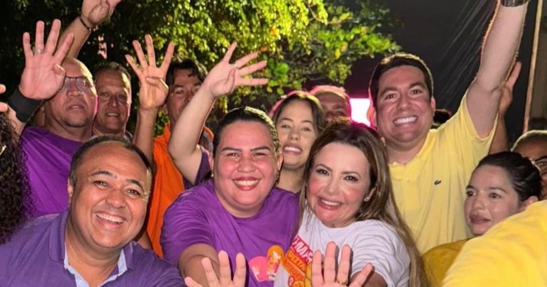 Bayeux: Prefeita Luciene dá início à campanha nas ruas com sua candidata Tacyana Leitão