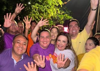 Bayeux: Prefeita Luciene dá início à campanha nas ruas com sua candidata Tacyana Leitão