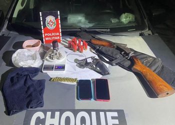 Operação Muralha: Polícia prende suspeitos de tráfico com armas calibre 12