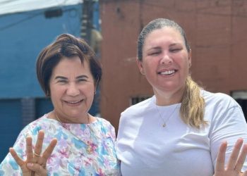 Em mais um apoio de peso, Eloah Felinto recebe apoio de Giucélia Figueiredo, figura histórica das lutas sociais