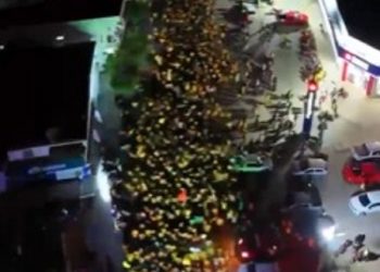 Com multidão nas ruas, arrastão de Gerfeson Carnaúba supera o de Marcos Davi em São Bento, mostra vídeo