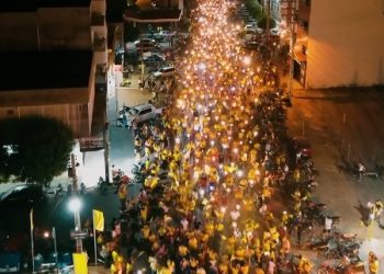 Com expressivo apoio popular, Gerfeson Carnaúba, Francisco Crente e Dr. Jarques realizam carreata em São Bento