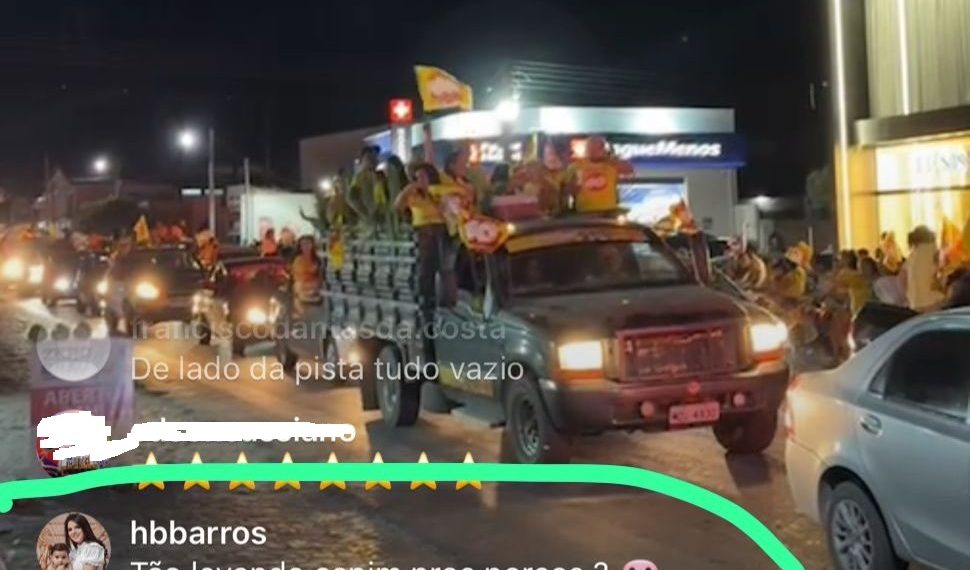Nora de Marcos Davi compara moradores da comunidade rural de São Bento a porcos
