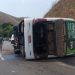 Ônibus com time do Coritiba tomba, mata três pessoas e deixa sete feridos