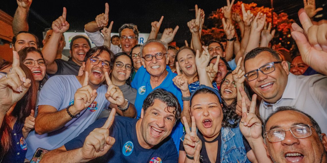 Cícero e Leo intensificam agenda de campanha com caminhada na Gauchinha e carreata do Ernani Sátyro ao Colinas do Sul