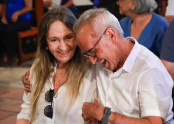 Missa de ação de graças pela liberdade de Lauremília reúne família no Mosteiro de São Bento