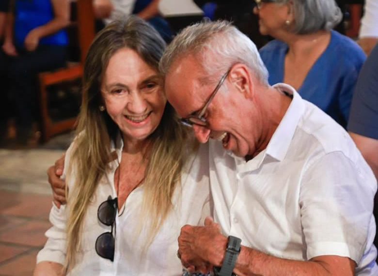 Missa de ação de graças pela liberdade de Lauremília reúne família no Mosteiro de São Bento